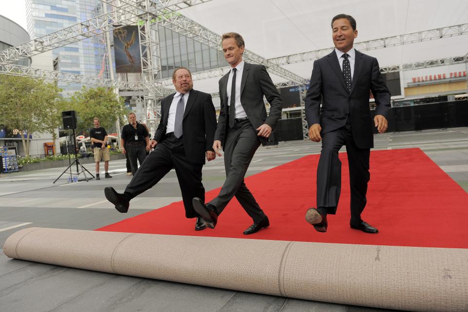 Neil Patrick Harris rolls out Emmys red carpet -